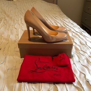 Christian Louboutin, almost NEW Simple 100mm pumps